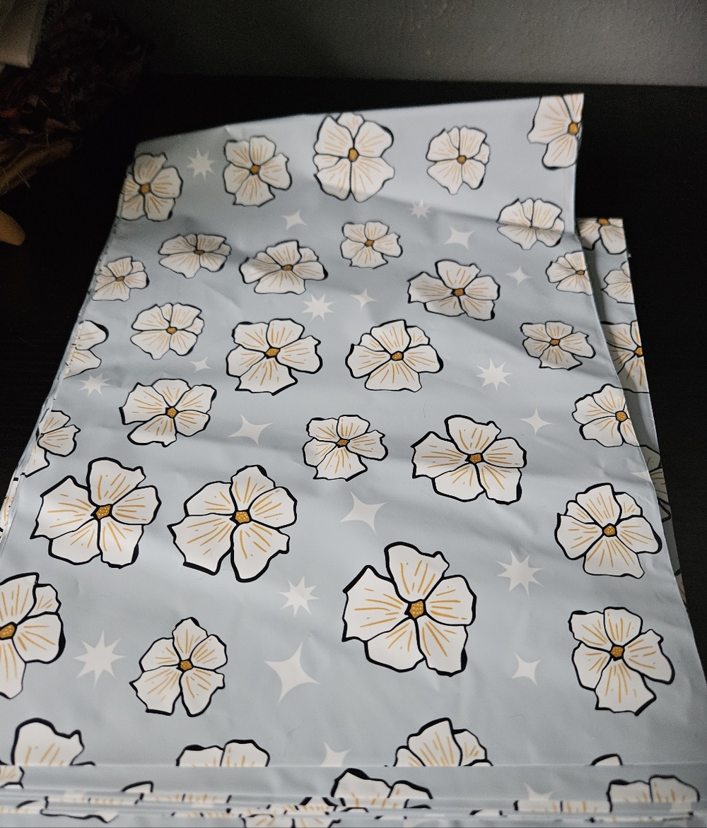 Blossom Floral Polymailer Packages
